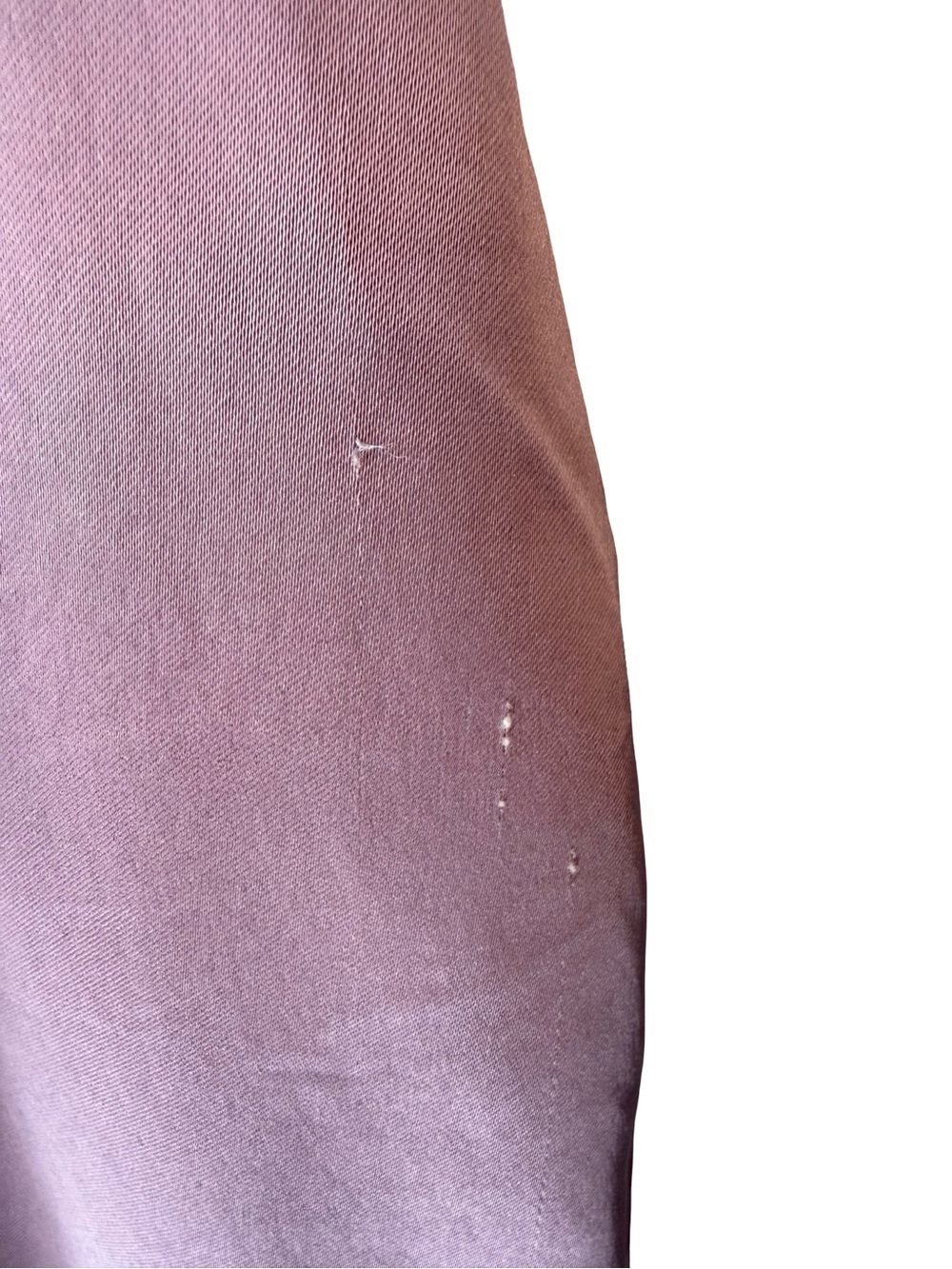 Le Chateau Satin Draped Midi Dress in Dusty Rose Size M Cocktail Formal Wedding - Picture 11 of 16